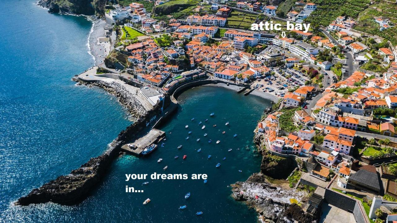 شقة Attic Bay Câmara de Lobos المظهر الخارجي الصورة