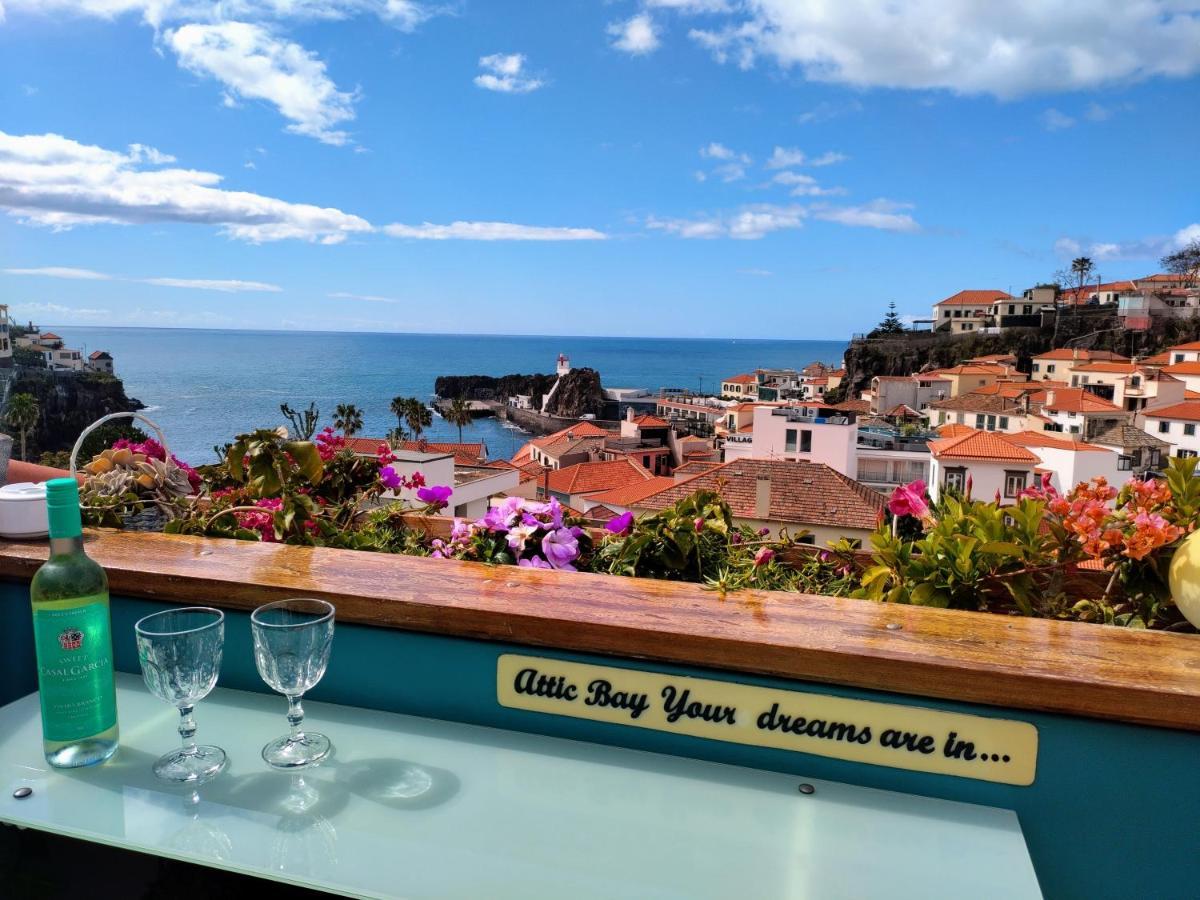 شقة Attic Bay Câmara de Lobos المظهر الخارجي الصورة