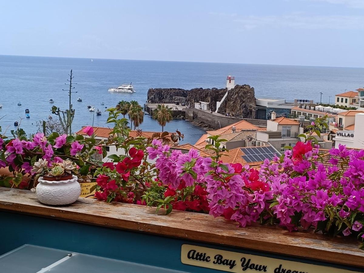 شقة Attic Bay Câmara de Lobos المظهر الخارجي الصورة