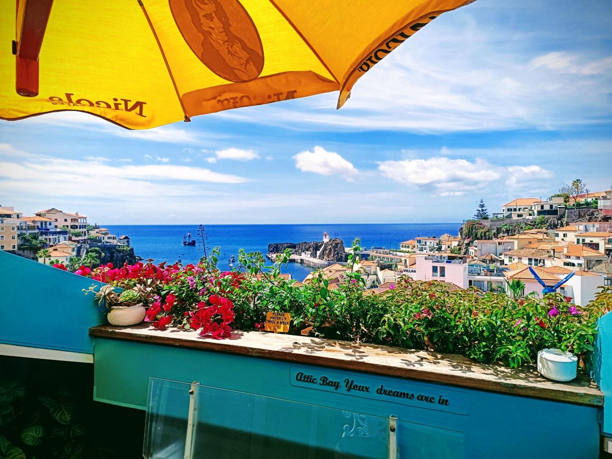 شقة Attic Bay Câmara de Lobos المظهر الخارجي الصورة